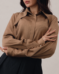 The Poise Lustre Blouse