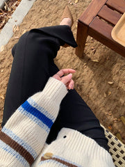 Flared Leg Casual Business Casual Women Pants