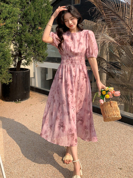 Floral dress shop shein