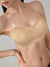 Removable Transparent Strap Strapless Wireless Bra - Removable Padding