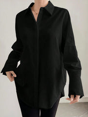 Loose fit Black Shirt