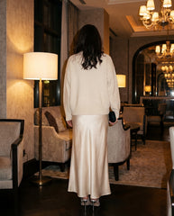 Satin Floor-Length Mermaid Skirt