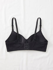 Comfortable Wireless Soft Cup Solid Bra