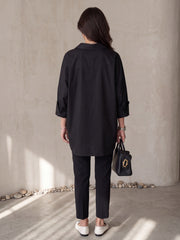 Loose fit Black Shirt