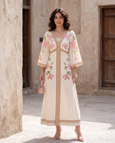 Floral Print Elegant Long Sleeve Dress