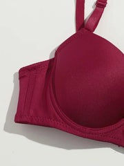2sets Solid Underwire Lingerie Set