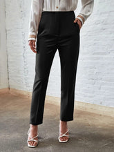 Slant Pockets Seam Detail Pants