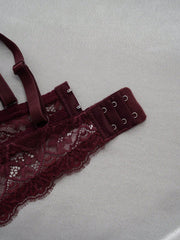Lace Patchwork Sexy Wireless Bra