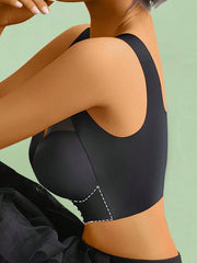 Backless Seamless Bra With Fixed Cups And No Wire