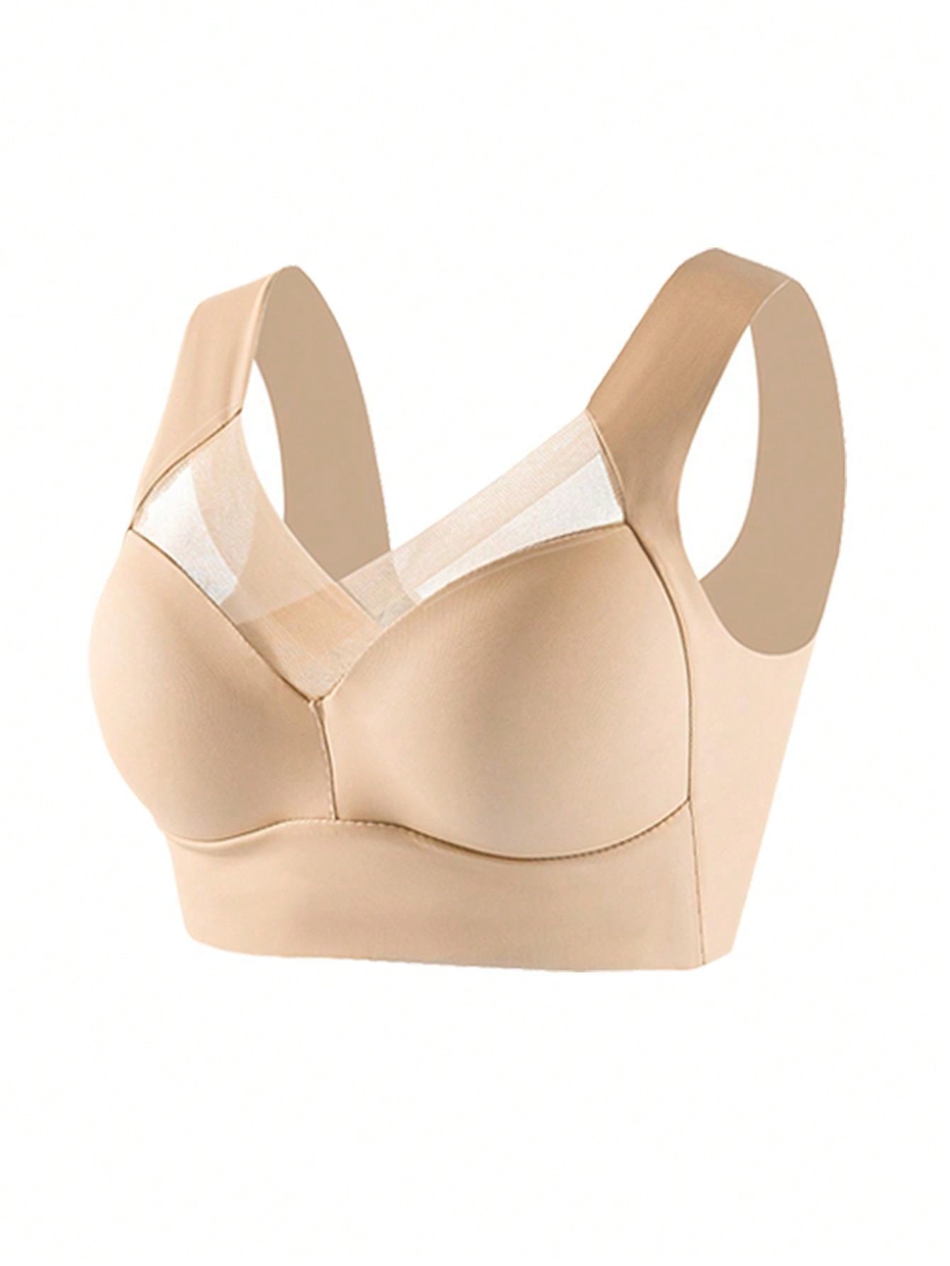 Backless Seamless Bra With Fixed Cups And No Wire