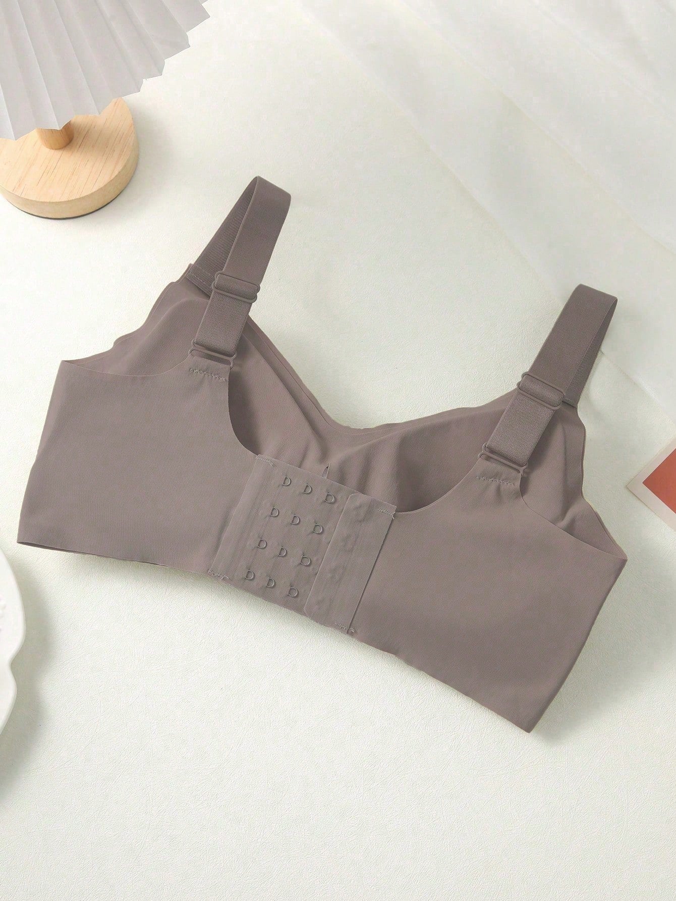 Simple Comfortable Sports Bras For Women, Wire-Free Solid Color Underwire Bras - Removable Padding