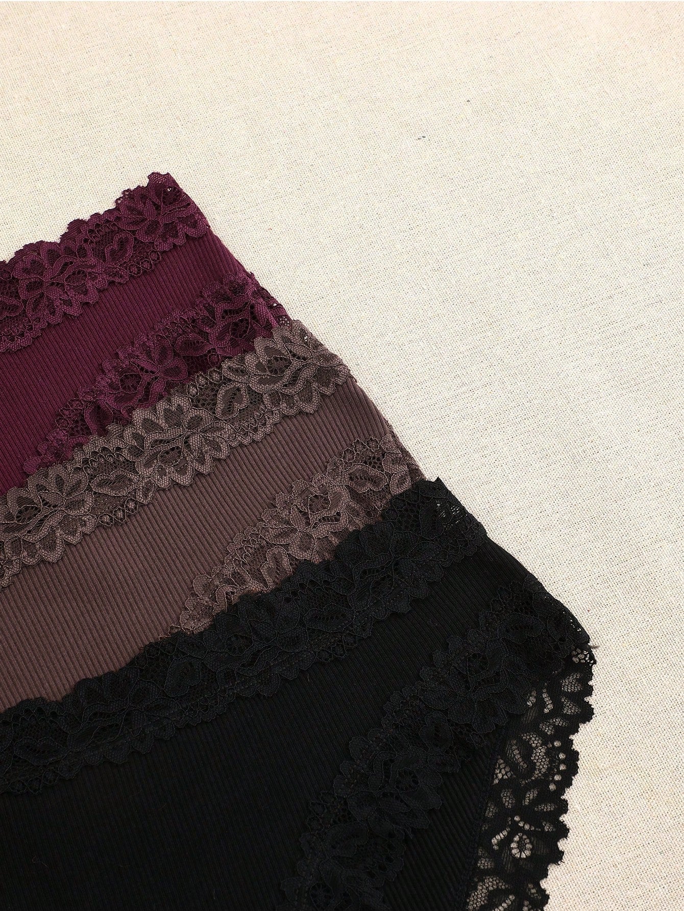 3pcs/Lace Lace Briefs Are Soft And Breathable Women's Panties