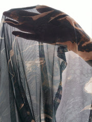 Women's Stand Collar Long Sleeve Casual Long Dress With Twist Design