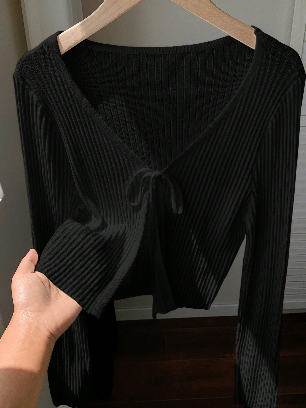 Casual Solid Color Long Sleeve Lightweight Cardigans