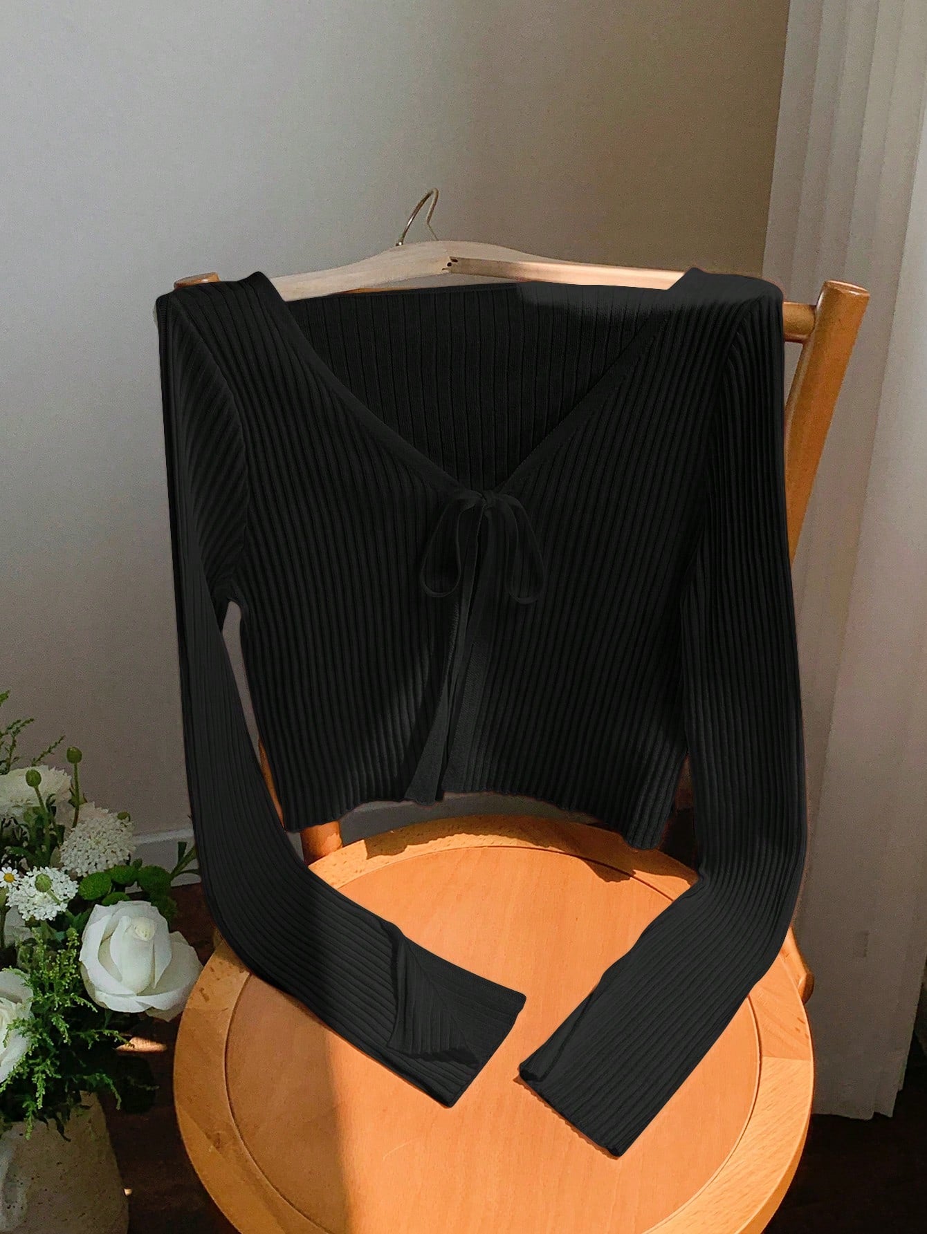 Casual Solid Color Long Sleeve Lightweight Cardigans