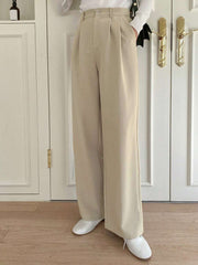 Shein DAZY Plicated Detail Suit Pants