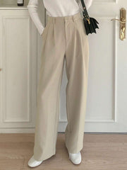 Shein DAZY Plicated Detail Suit Pants