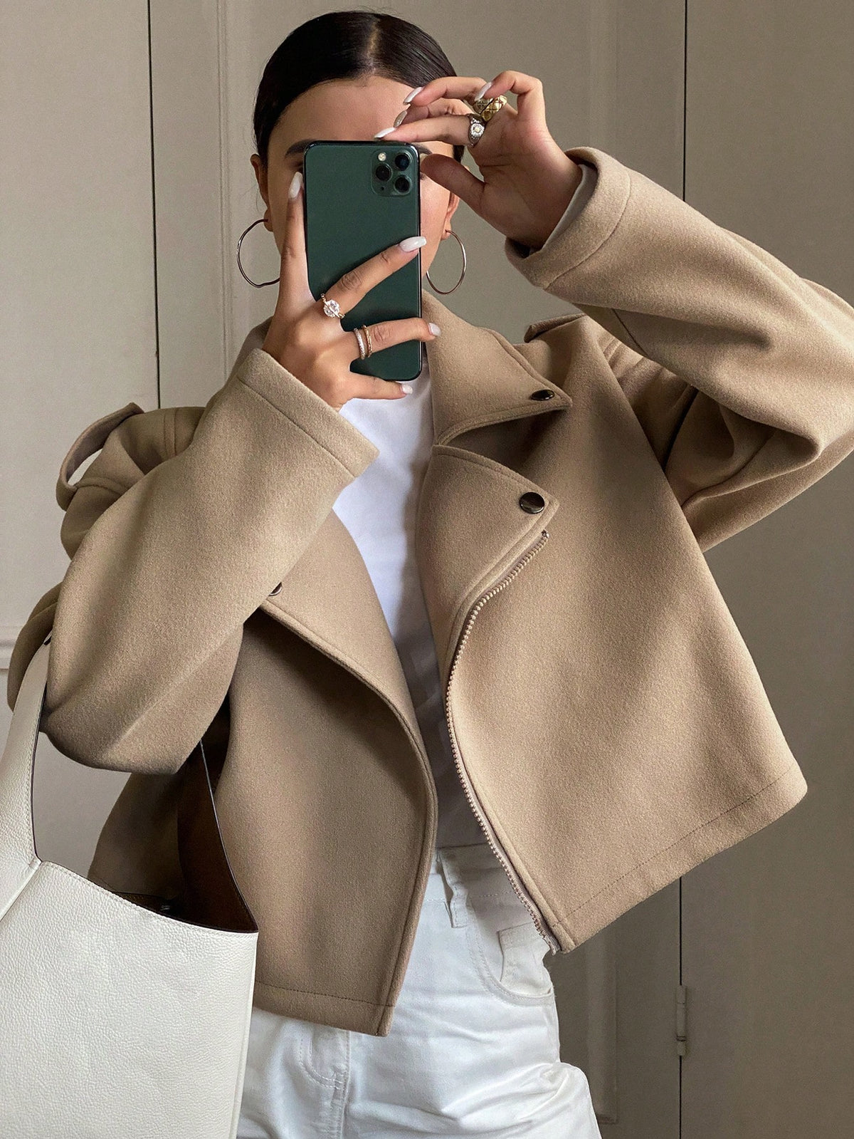 Loose Casual Women Trench Style Jacket