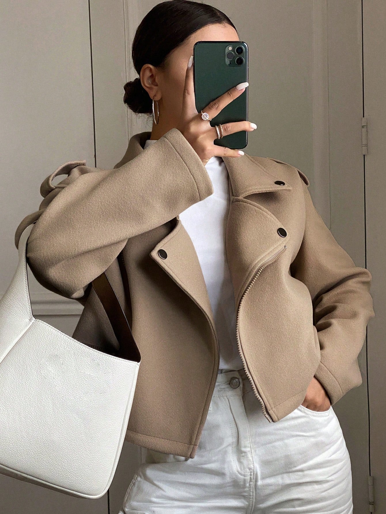 Loose Casual Women Trench Style Jacket