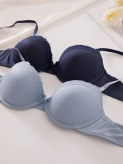 Simple Casual underwired Bra With Padding