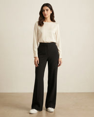 High Waist Flare Leg Pants Fall Cloth For Women