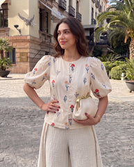 Ditsy Floral Short Sleeve Summer Shirt