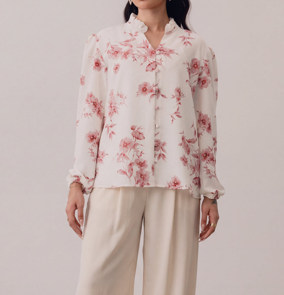 Rosalie Printed Blouse