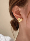 Shein Heart Stud Earrings