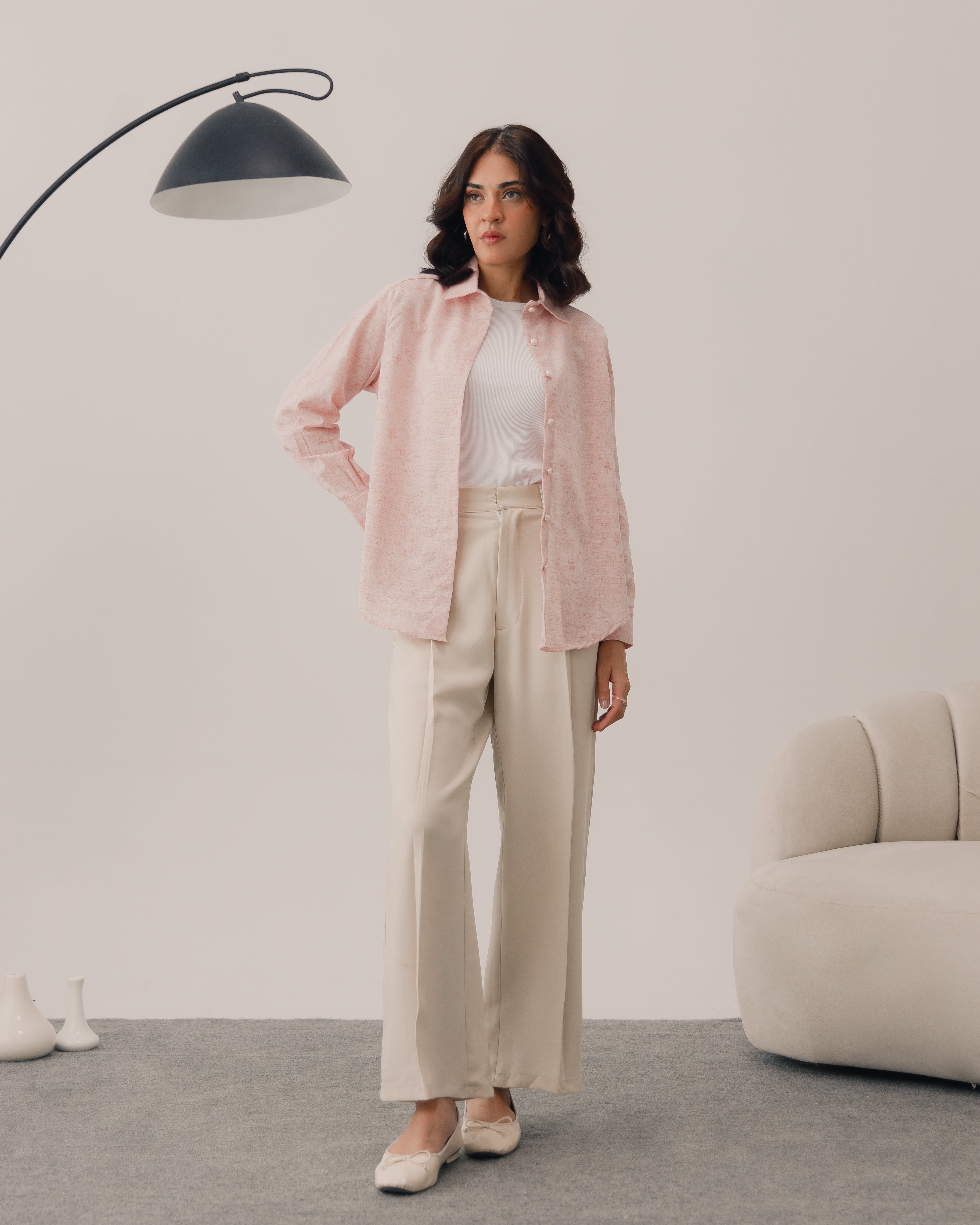 Blush Hour Relaxed Shirt