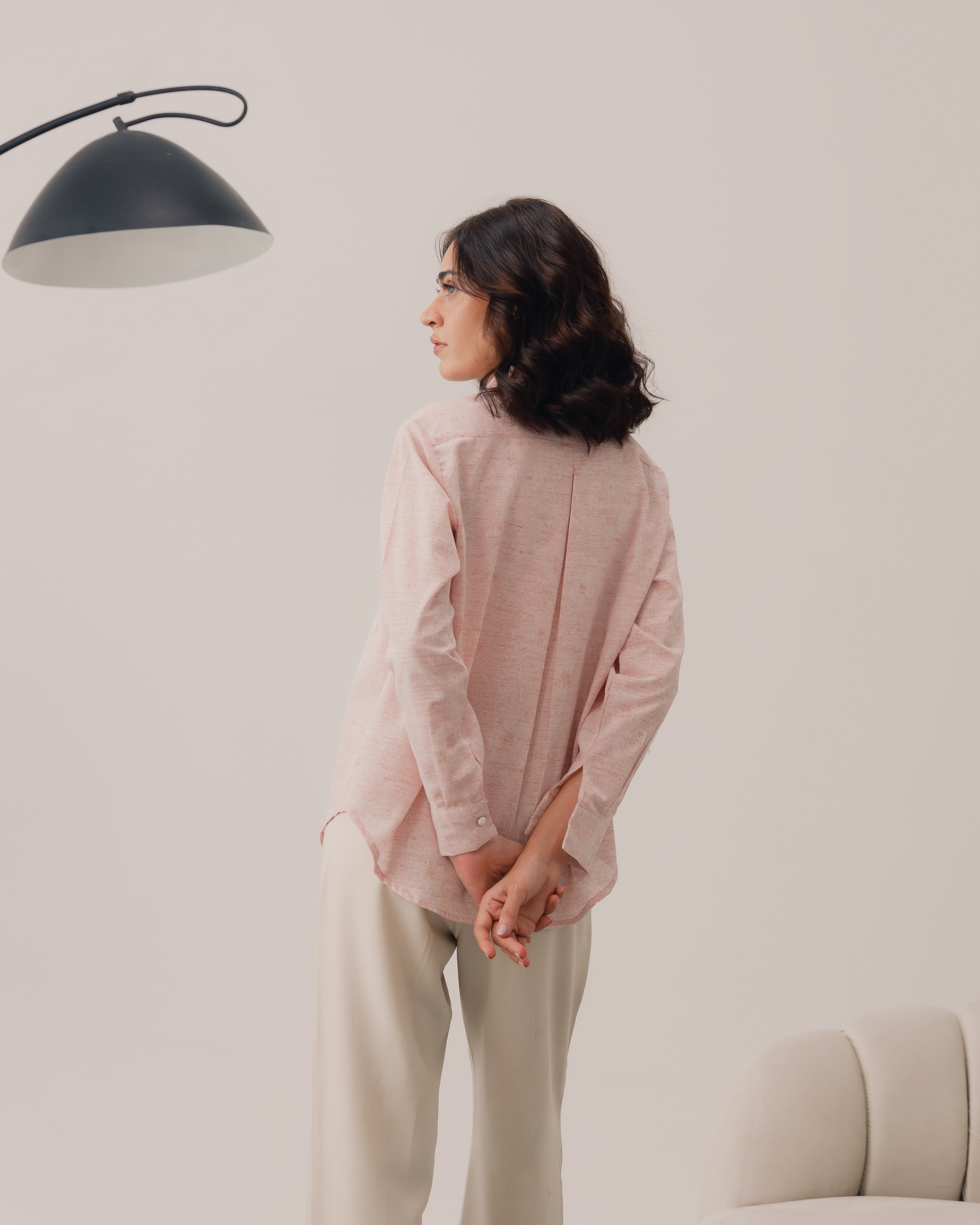 Blush Hour Relaxed Shirt