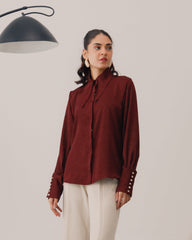 The Poise Lustre Blouse