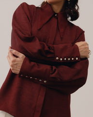 The Poise Lustre Blouse