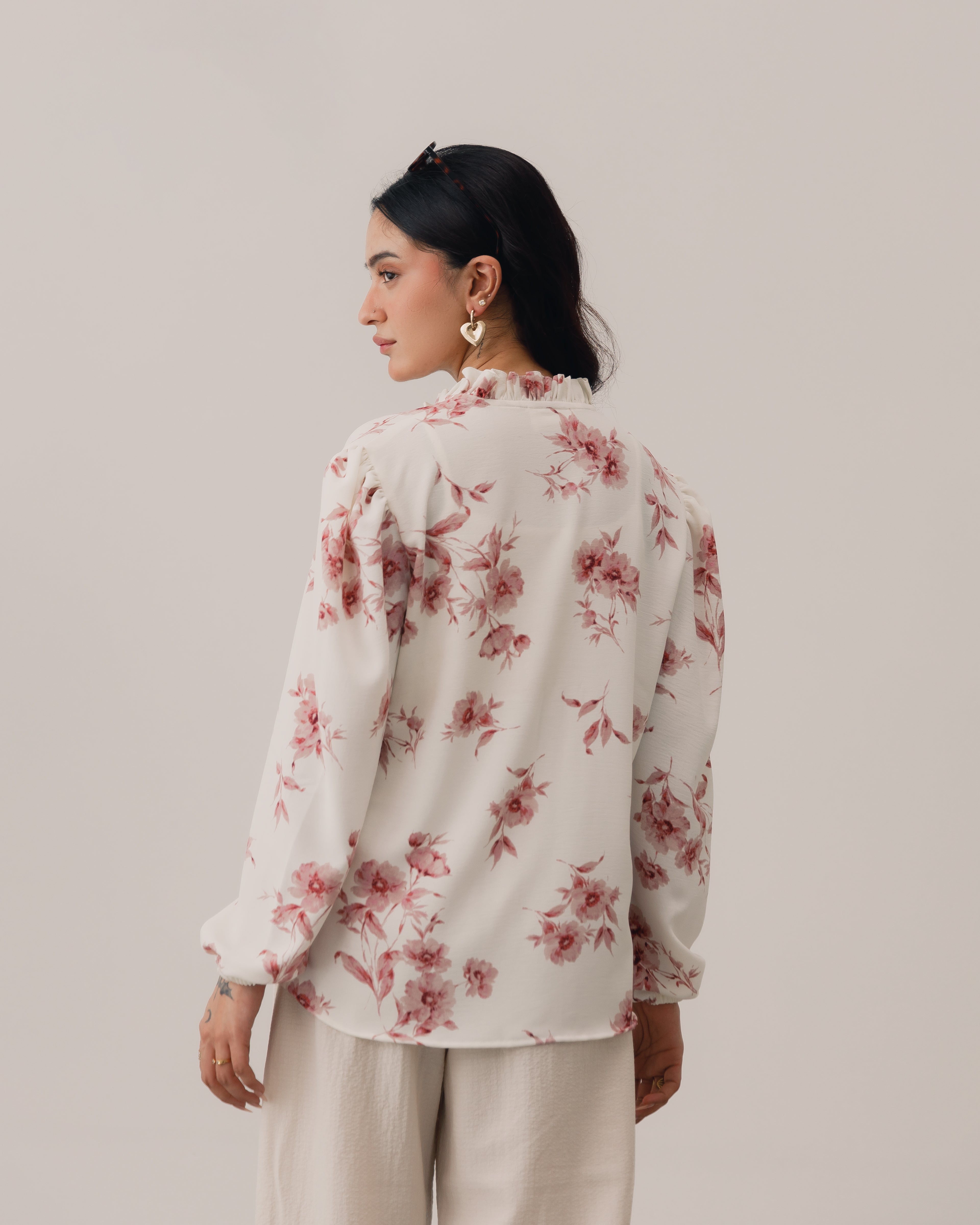 Rosalie Printed Blouse