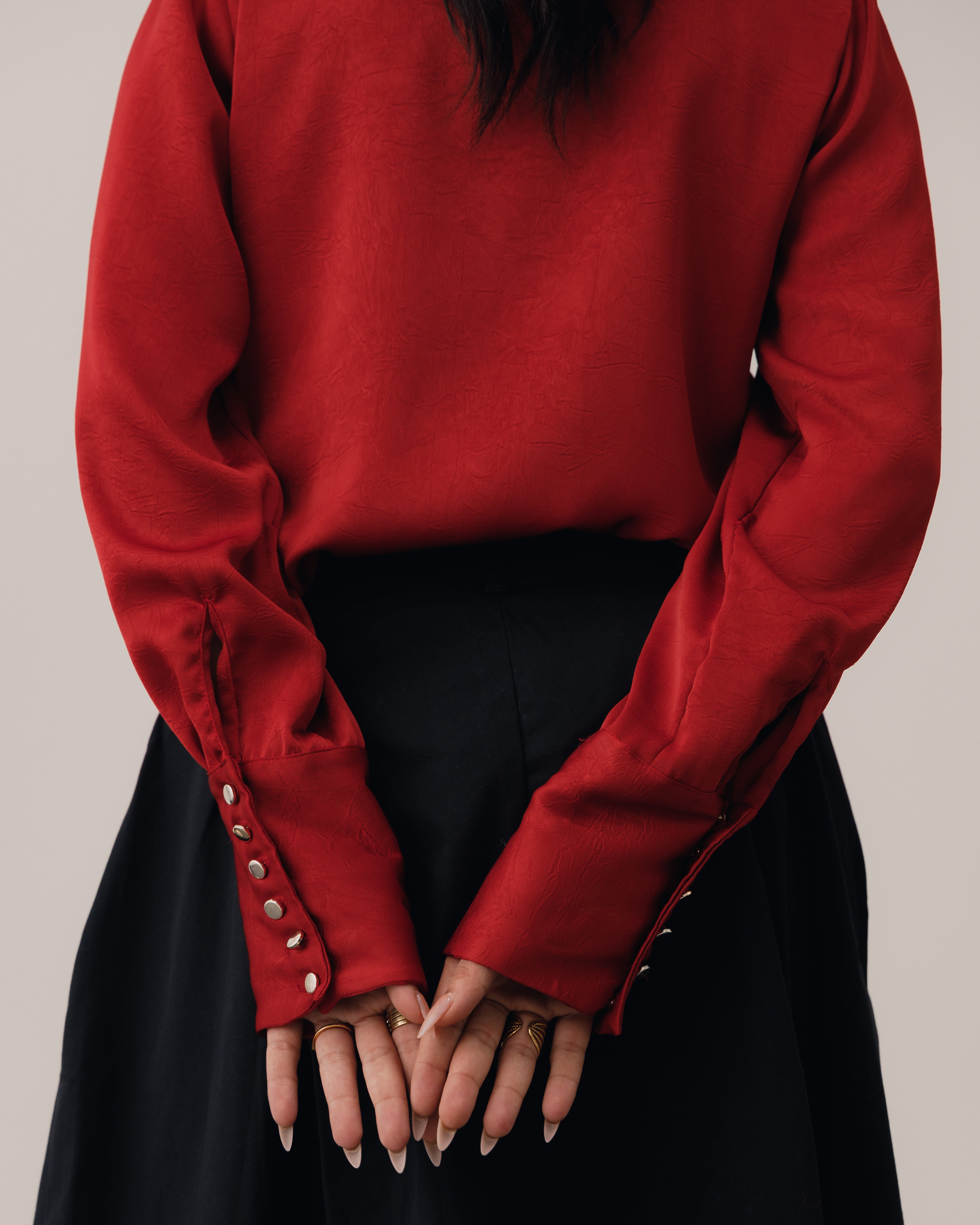 The Poise Lustre Blouse