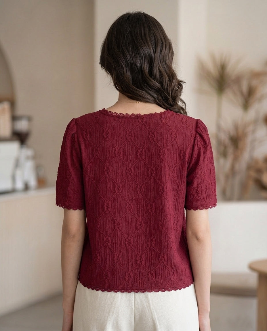 Short Sleeve Blouse