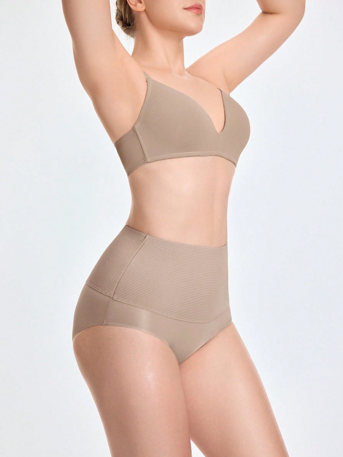 Shaping High-Waisted Brief Shapewear Short Body Shaper Butt Lifter-Tummy Waist Control