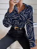 SHEIN Clasi Allover Print Shirt