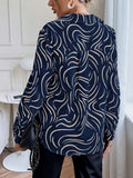 SHEIN Clasi Allover Print Shirt