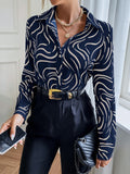 SHEIN Clasi Allover Print Shirt