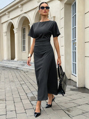 Shein Siren Gaze New Commuter Striped Dress