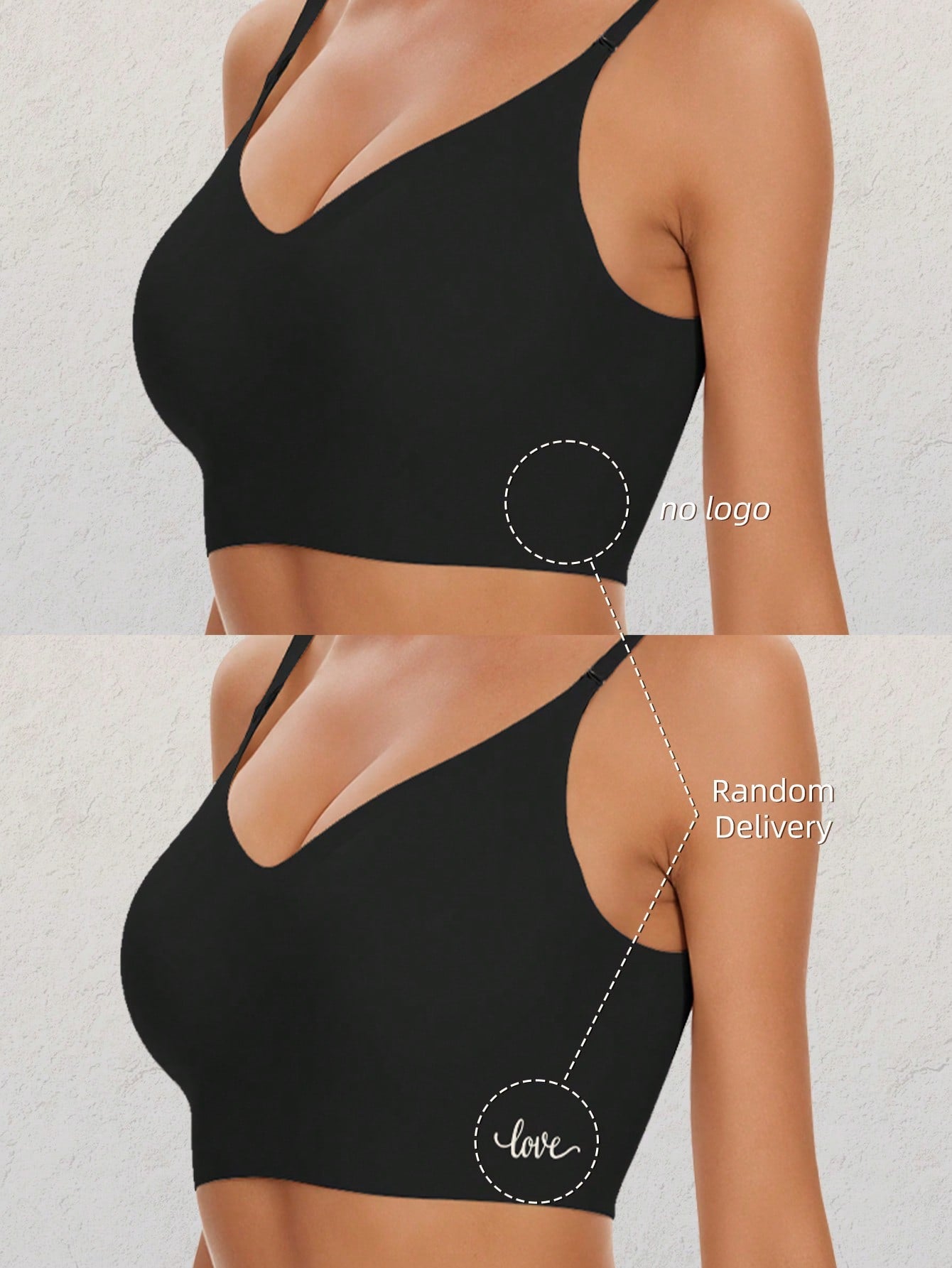 Seamless Backless Strapless Bra - Lightweight & Breathable Thin Cup, Adjustable & Convertible Shoulder Straps - Removable Padding