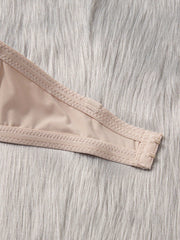 Casual Plain Medium Stretch Strapless Bras With Padded Cups And Backless Design For Everyday Wear