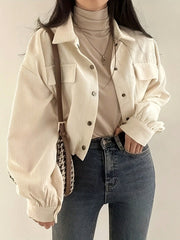 Women's Apricot Short Jacket
