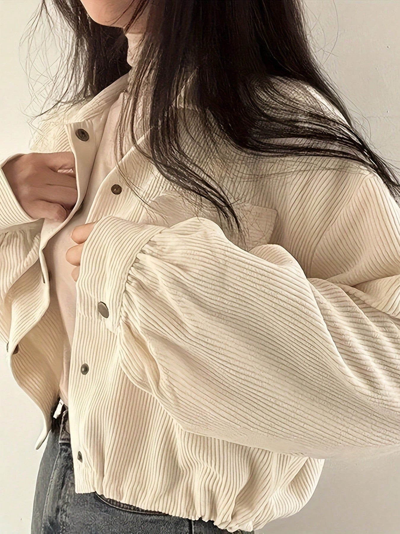 Women's Apricot Short Jacket