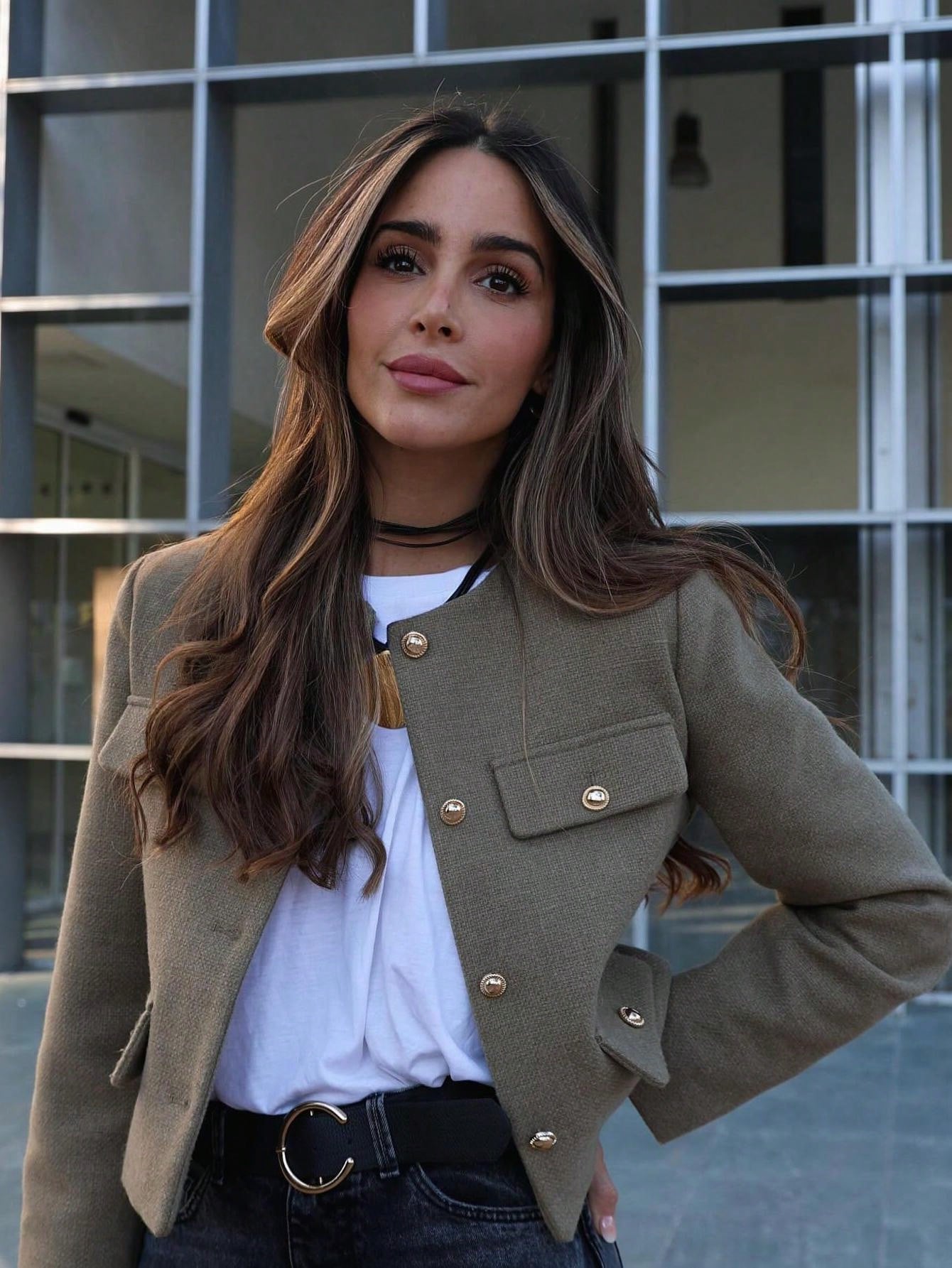 Women's Everyday Fashion Wear Tweed Jacket