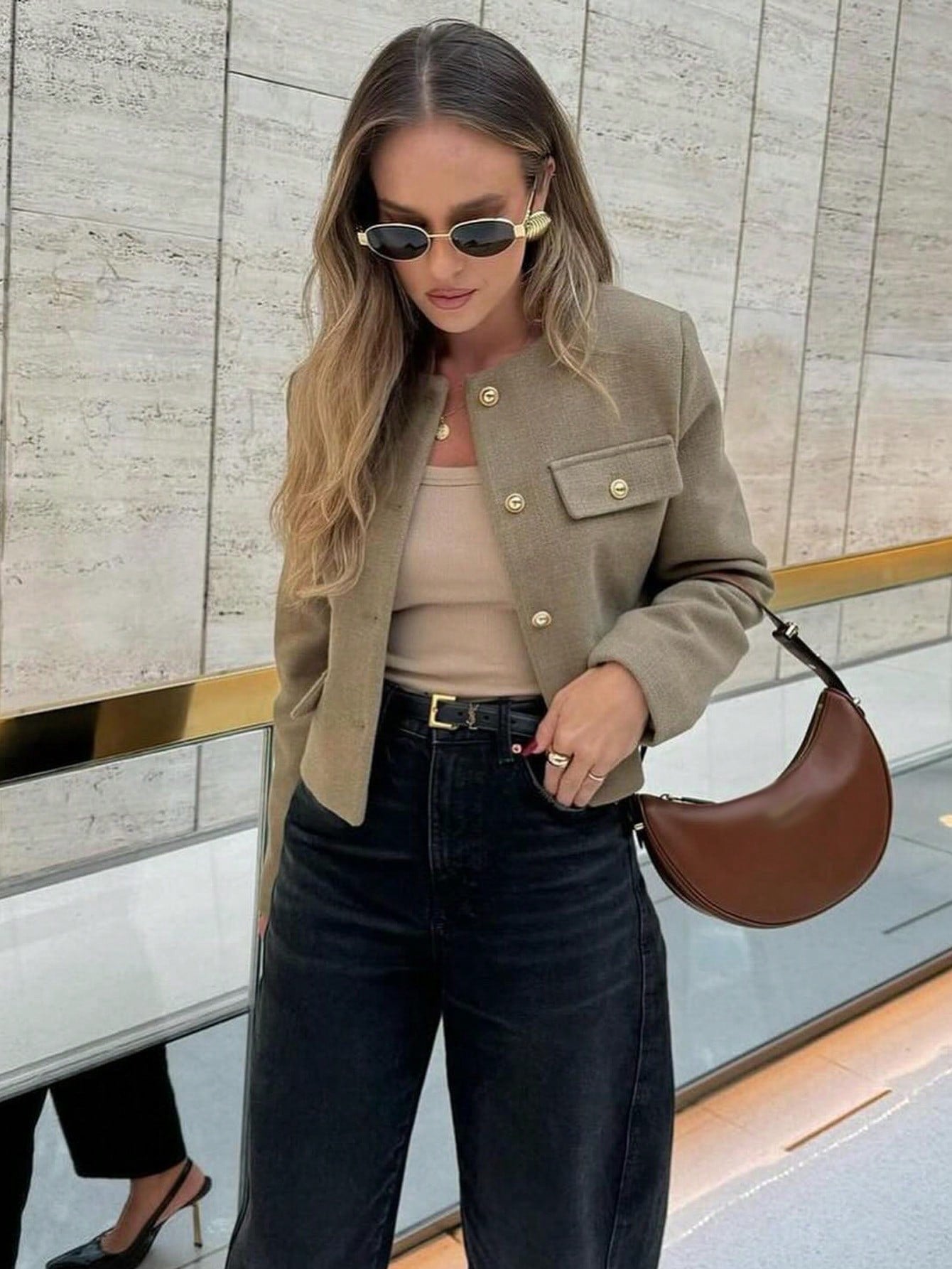 Women's Everyday Fashion Wear Tweed Jacket